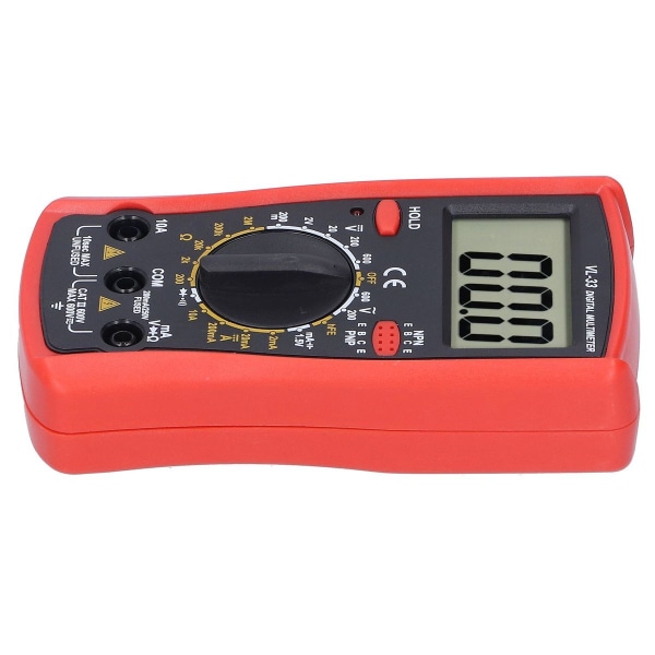 Elektronisk multimeter, LCD digitalt multimeter, spenning KLB