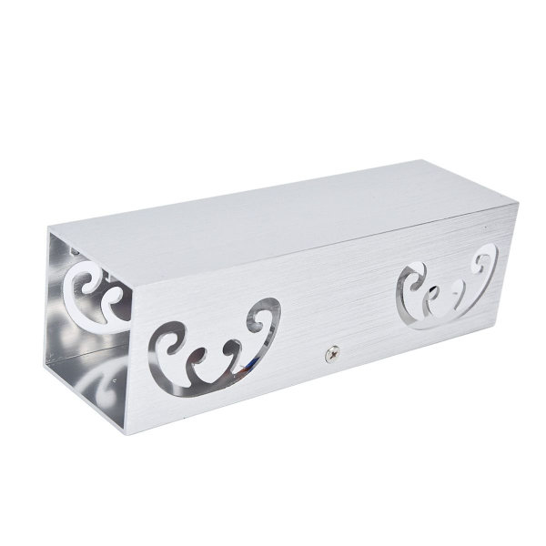 LED-loftslampe, dobbeltsidet, 2W, aluminiumslegering, 360° KLB