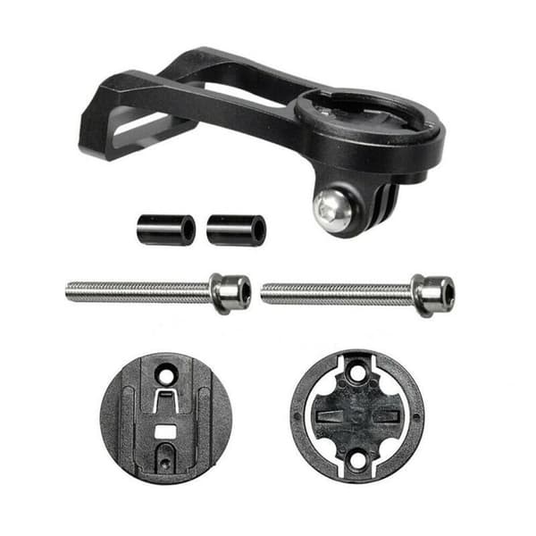Best Tek Garmin Edge udvidet frontmontering til GoPro cykelstyr for NiteRid