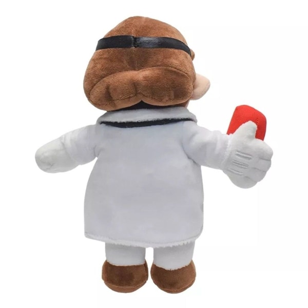 Super Mario Dr. Doctor Mario Pehmolelu Täytetty Lelut 25 cm KLB