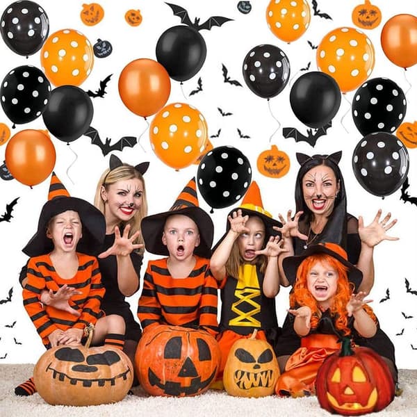 Oppustelig Halloween-festdekorationssæt Halloween