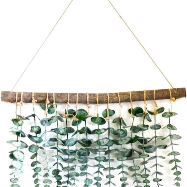 Faux Eucalyptus Wall Hanging Decoration Artificial Eucalyptus Leaves KLB