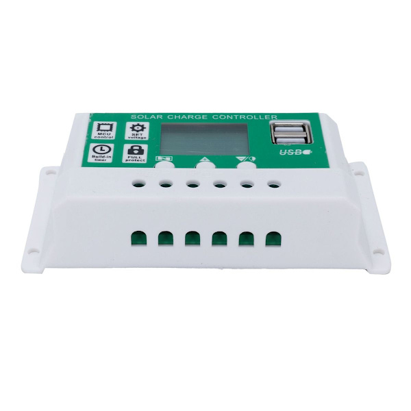 60A 12V 24V PWM solcellepanel batterikontroller lader KLB