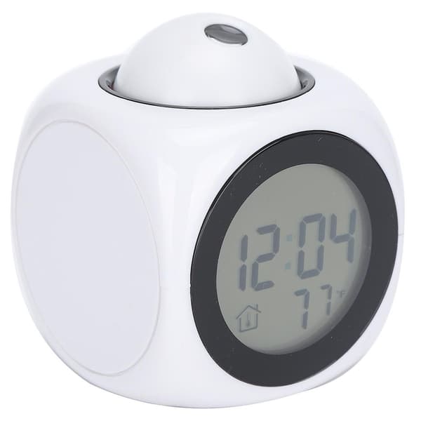 LCD-klokke C bakgrunnsbelysning, stemme, timing, lys, stille slumrealarm