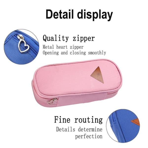 Pennfodral Pennfodral Pennfodral för vuxna Multifack Rosa KLB