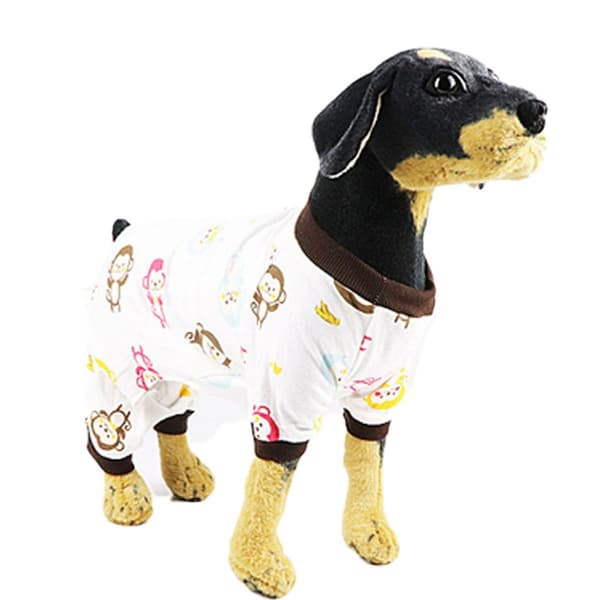 Hundepyjamas for små hunder Chihuahua Pyjamas Cute Warm Tiny S