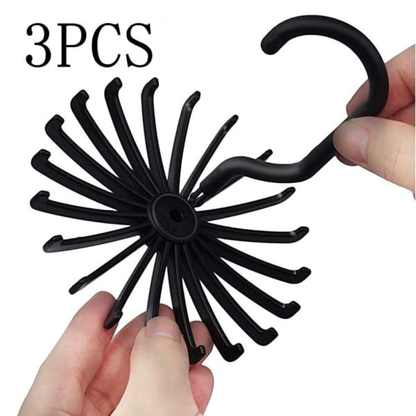 3-pack roterande sjalhängare bälteshängare 360° KLB