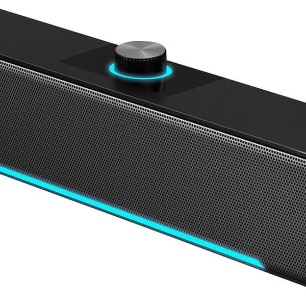 Computerd højttalere, kablet computer-soundbar, stereo USB strømforsyning