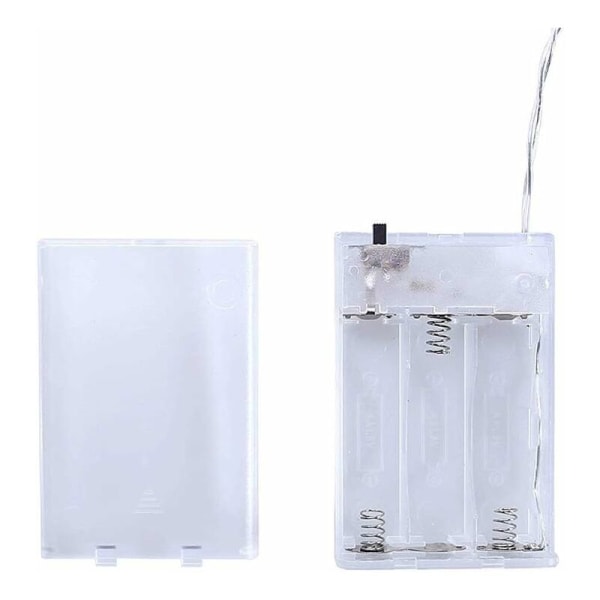 LED-lysslynge, 10 LED-batteridrevne lysslynger, LED-lysslynger for soverom jul for jul soverom seng bryllupsfest KLB