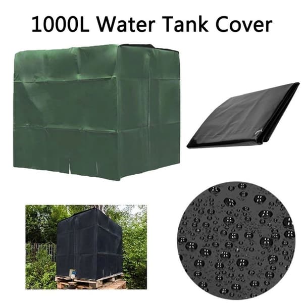 IBC 1000L beholder vanntank presenning termisk deksel beskyttelsesdeksel A