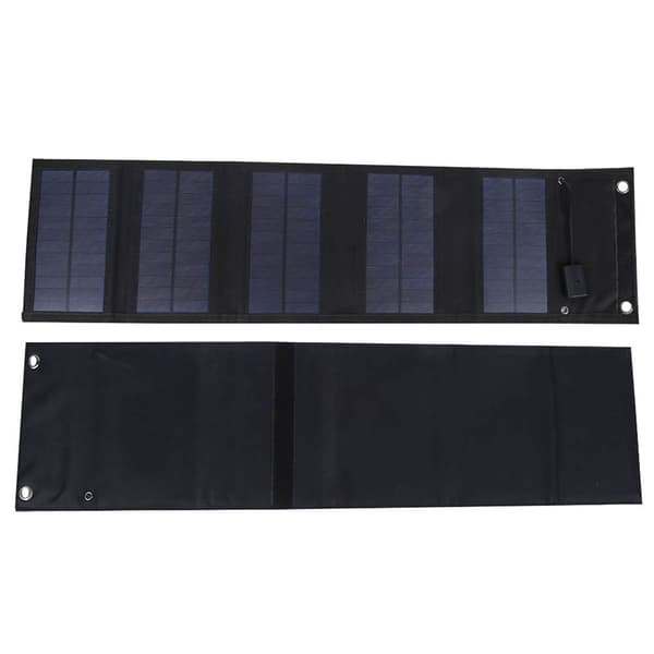20W Vattentät Fällbar Solpanel Solladdare USB KLB