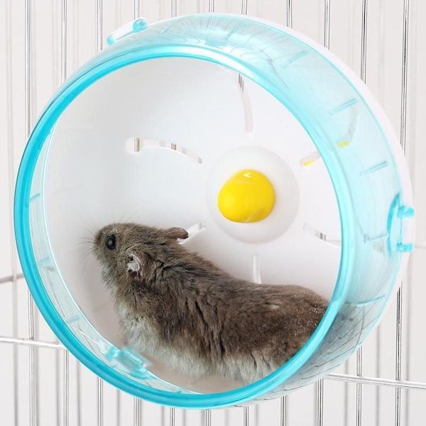 Stille Spinnere, hamsterhjul, vaskbart hjul til blå KLB