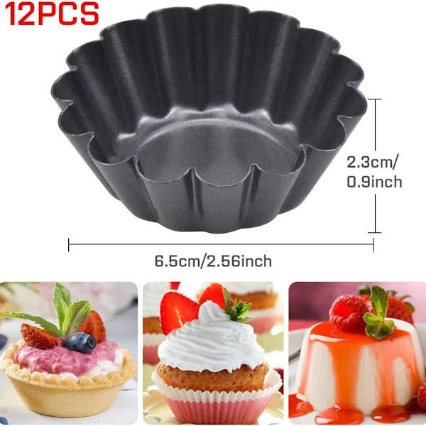 12-pack Mini Cupcake-formar
