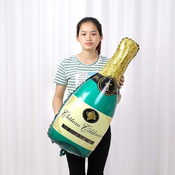 Ballonggirlang Ballongbåge Set 5m Lång 40st Guld och Vit