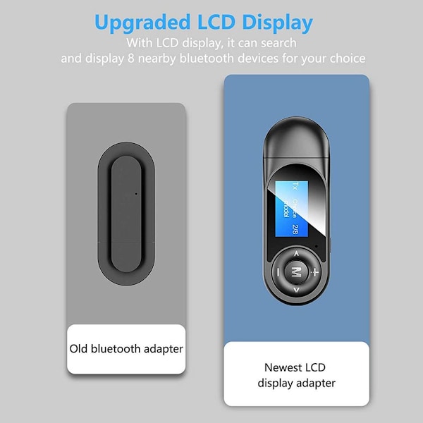 Bluetooth-adapter 5.0 Bluetooth-sender Empfänger High Definition Low Latency KLB