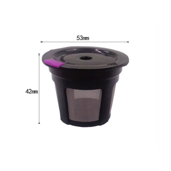 Gjenbrukbare K-Cups for Keurig, Påfyllbare Kaffeefiltre (Pakke med 3)