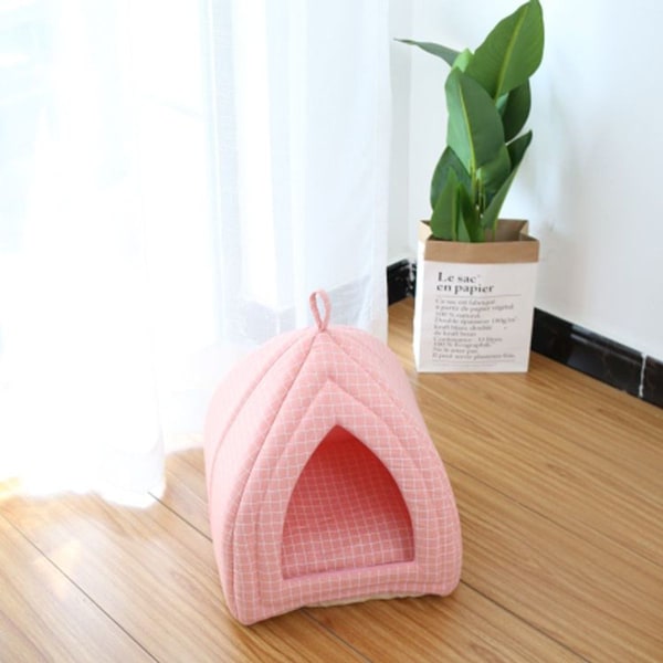 Kattesenger for huskatter, lin 2-i-1 Rosa lin + G5 KLB