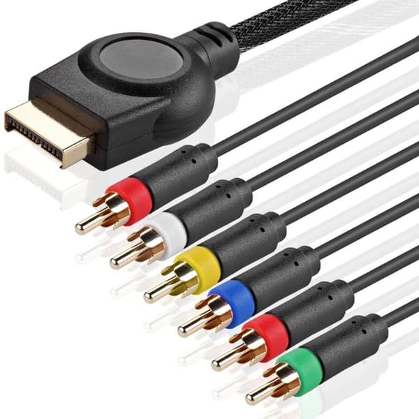 Analog AV multi-utgångsanslutning för komponentingångar på NTSC-kompatibla TV-apparater KLB