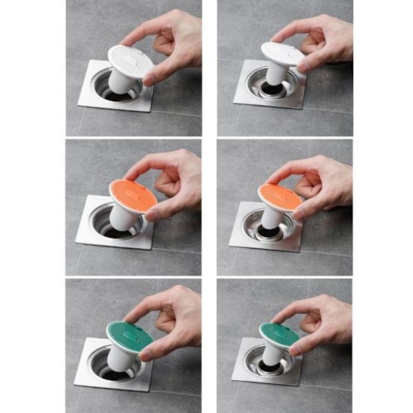Magnetisk Avloppsdeodorant Golvbrunnstäckning 3cm (Grön)