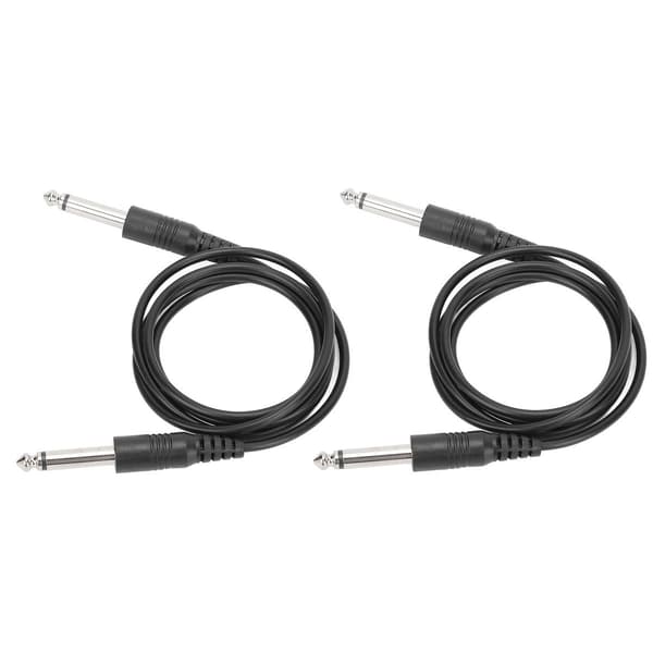 6,35 mm guitarinstrumentkabel 1/4 tommer lige til lige KLB