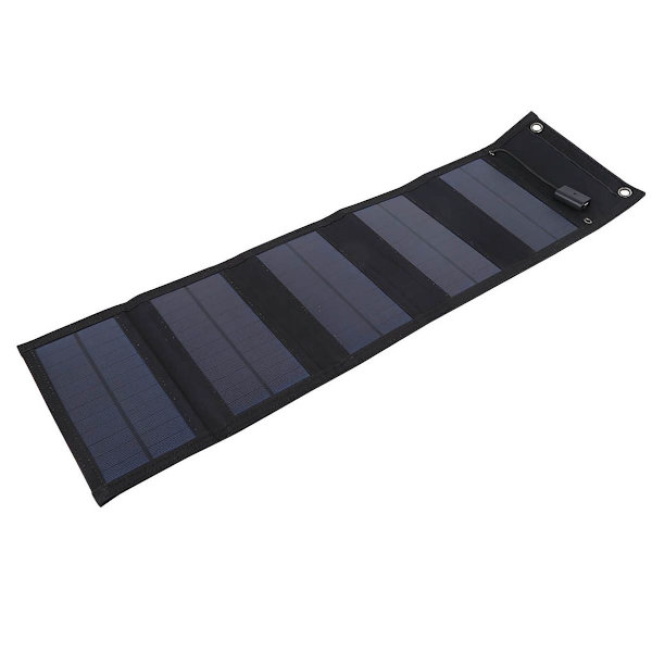 20W Vandtæt Foldbar Solpanel Sollader USB KLB