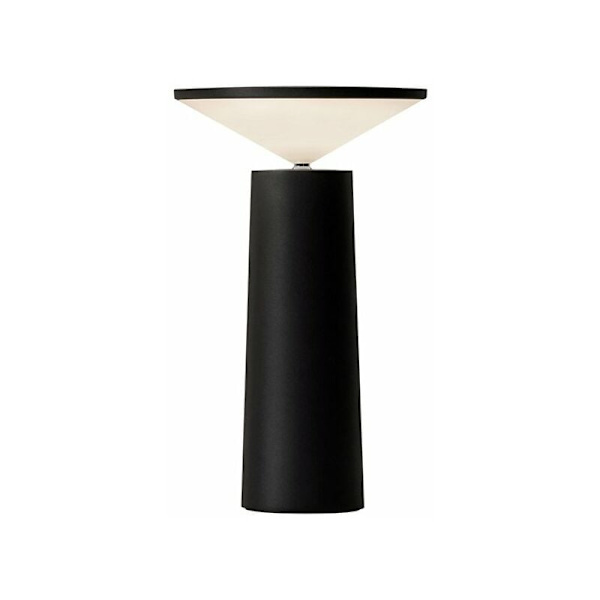 Ladattava langaton LED-pöytävalaisin, LED-yövalo, kosketuspintainen yöpöytävalaisin, USB-ladattava 3 väriin (valkoinen) KLB