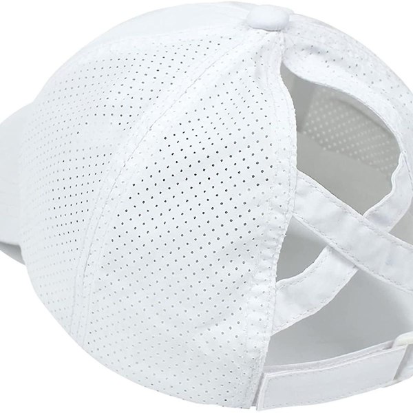 Justerbar Crossover Ponytail Baseballkeps för kvinnor KLB