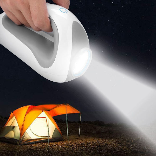 Udendørs LED håndarbejdslampe, USB-opladning, vandtæt KLB