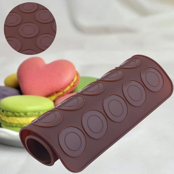 Bagemåtte silikone bagemåtte 30 huller macarons silikone måtte silikoneform