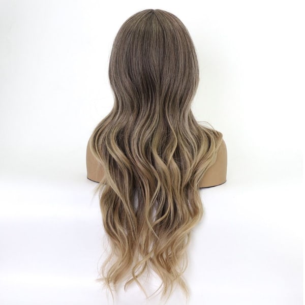 Blond lång damperuk