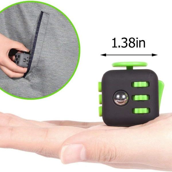 Fidget stress kub från [1 bit] kub mot stress, rastlösa händer, perfekt KLB