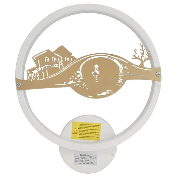 LED-vägglampa inomhus sovrum korridor rum dekorativ KLB