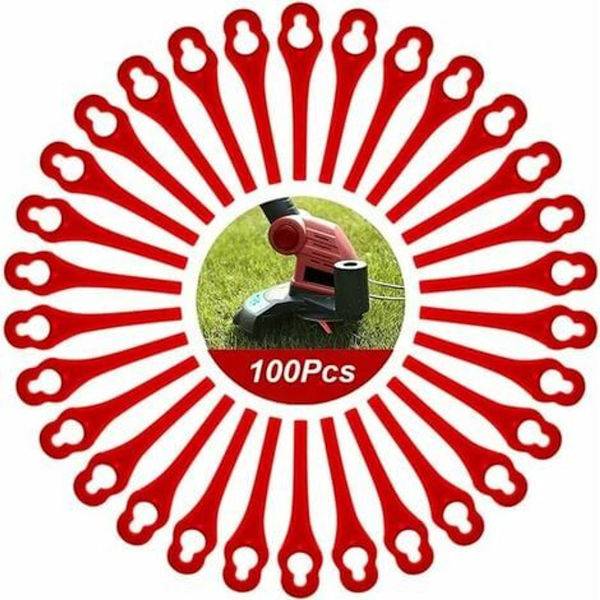 100 kpl:n vaihtoterät Florabest LIDL -reunaleikkureihin KLB