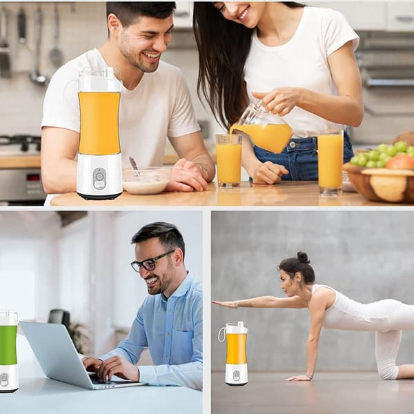 Mini Blender Smoothie Maker, USB Genopladelig Bærbar Blender, Stand Mixer