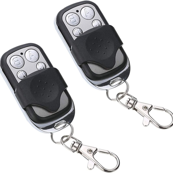 Universalfjärrkontroll [2-pack] 433MHz Universal Gate Fjärrkontroll för Automatisk