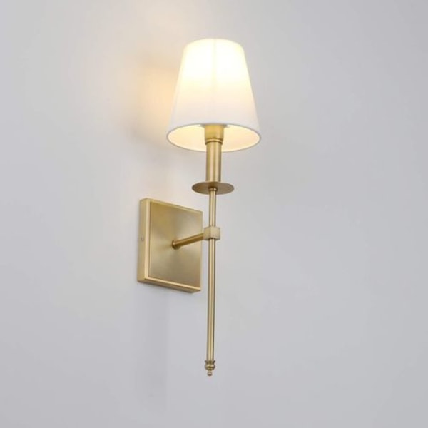 Klassisk rustik industriell vägglampa