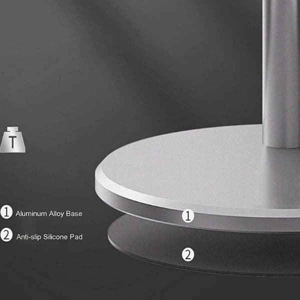 xiaomomo521 Magnetisk Trådlös Laddningsstativ, Vertikalt Justerbar
