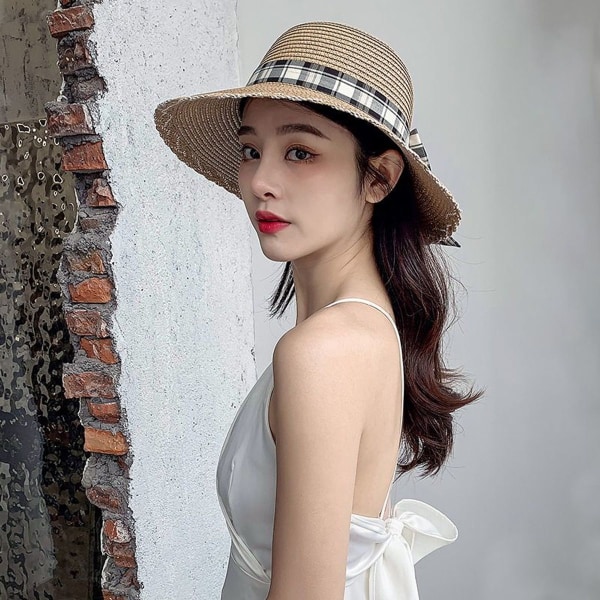 Summer Sun Protection Beach Hat Foldable Wide Brim Holiday