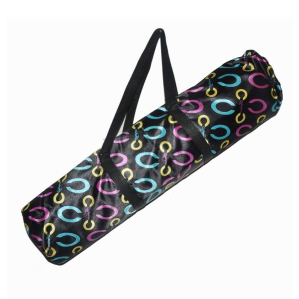 Yogamatta väska, multifunktionell dragkedja canvas yogamatta handväska, KLB