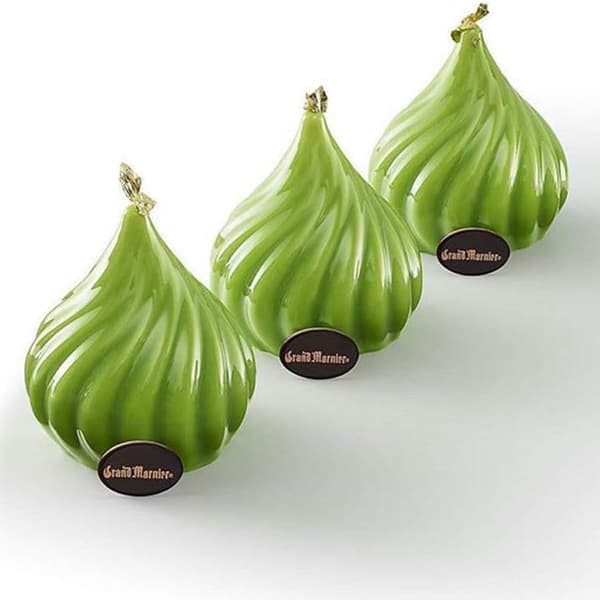 Mousseform i silikon, bakformar i silikon för kakor, 3D-bakform, DIY-dessertform