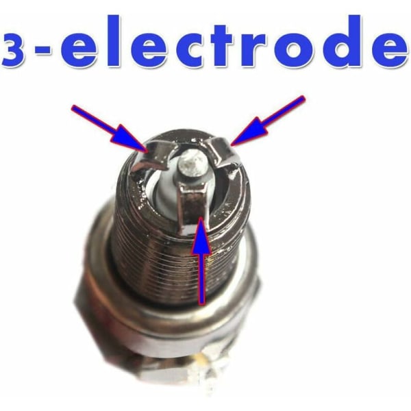 A7TC A7TJC sytytystulppa 3 elektrodilla GY6 50cc-125cc mönkijöihin mopo KLB