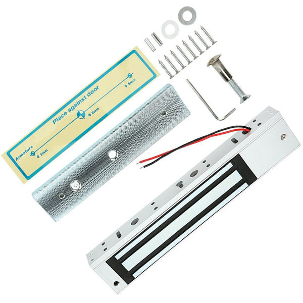 DC12V 280kg/617lb Overflademonteret Vandtæt Træ Dør KLB