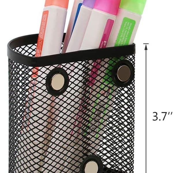 Magnetisk pennhållare för kylskåp, 2-pack, metall, KLB