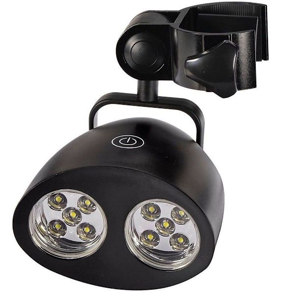 LED grilllampe, 360 graders drejelig grill lys, skrue montering KLB