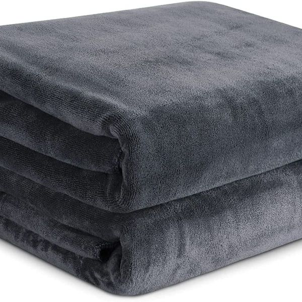 Set med 2 badlakan 80x180 cm, stora, superabsorberande handdukar, 8