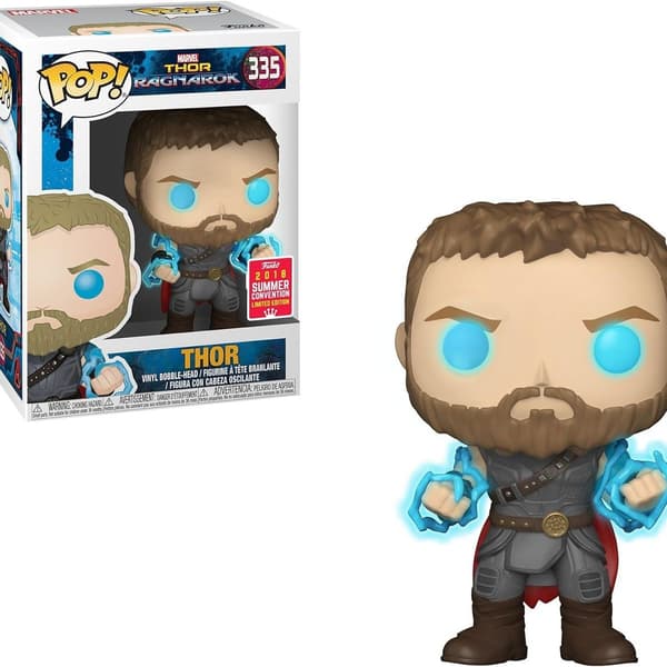 Marvel: Thor Ragnarok Thor med Odins kraft samlefigur KLB