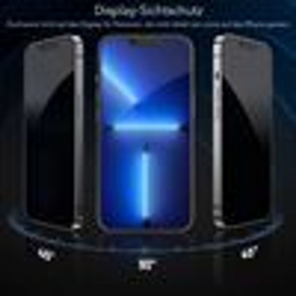 2-pack sekretesskydd för iPhone 13 Pro Max skyddsglas anti spion härdat film