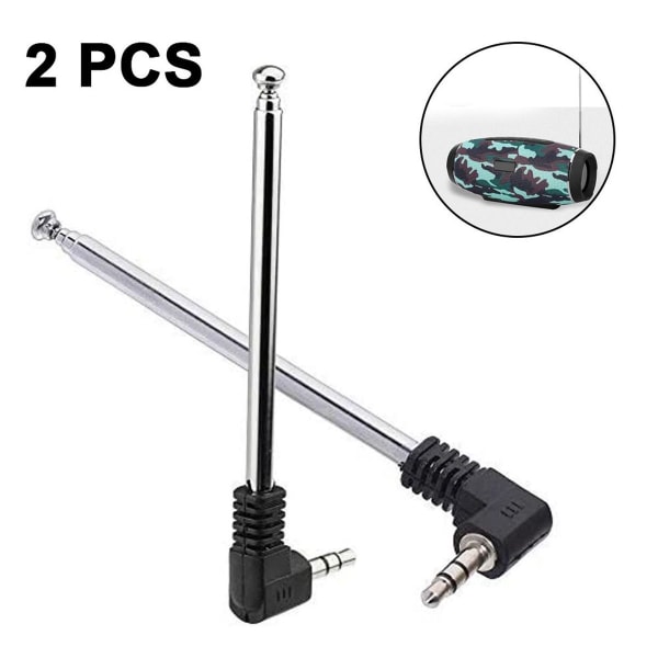 FM antenna TV telescopic antenna 3.5 mm adapter radio antenna for TV FM AM KLB