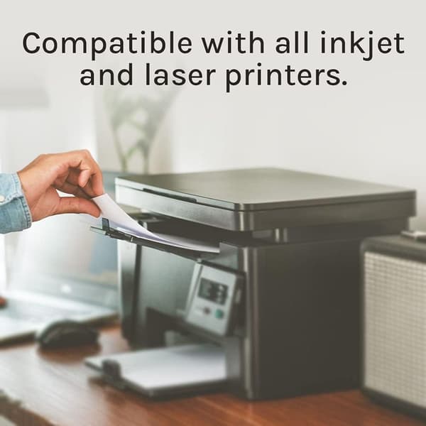 Universal Label Stickers Printable Permanent Address Stickers 100 KLB