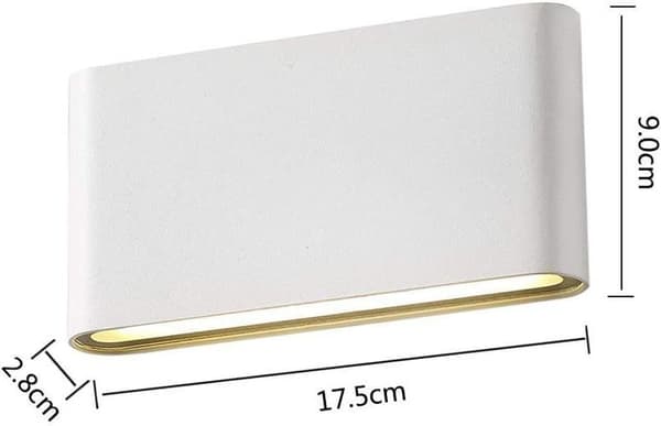 12W sisäseinävalaisin / ulkoseinävalaisimet / moderni LED-ulkoseinävalaisin